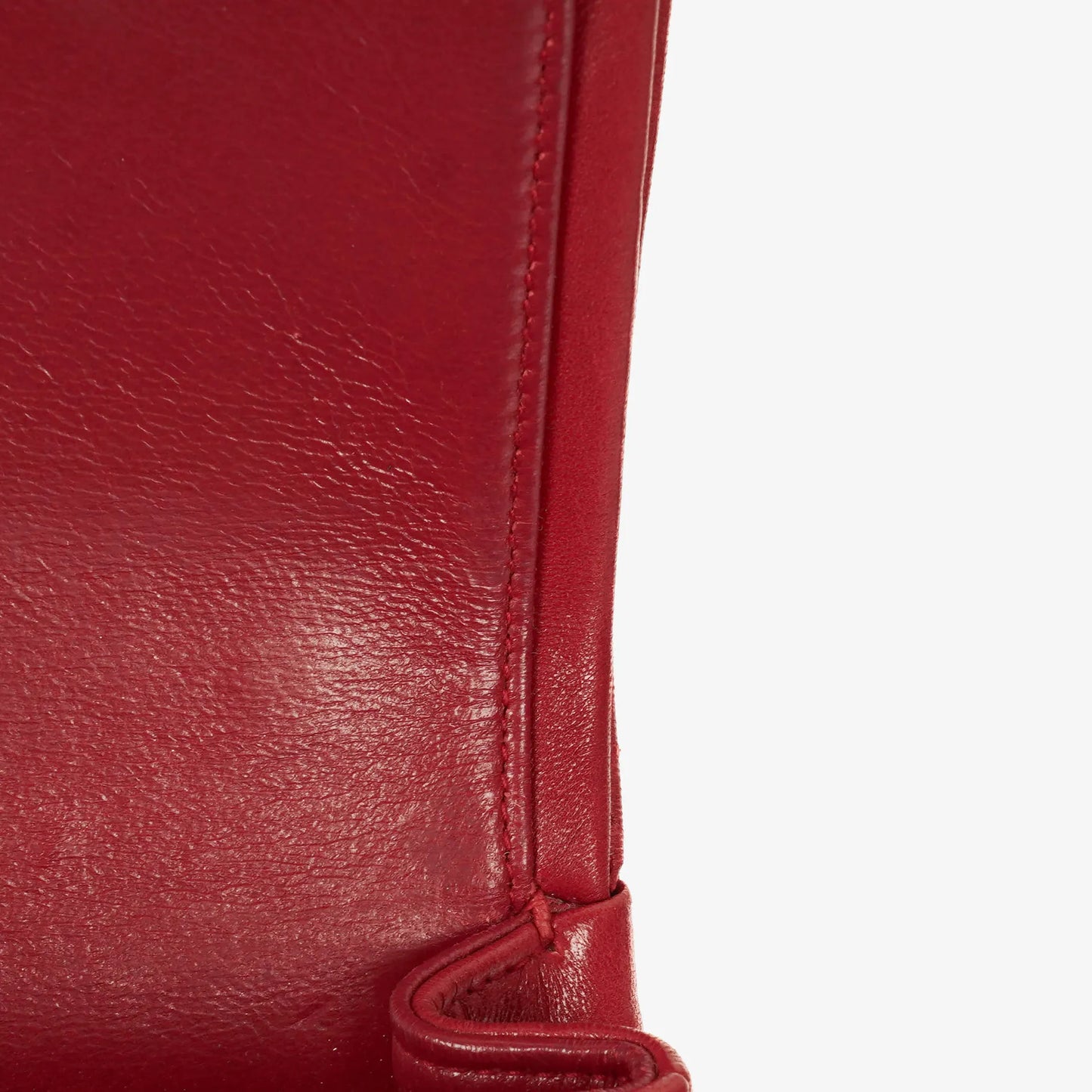 Chanel Timeless Classic Double Flap Bag Red Quilted Lambskin 24K Gold-Plated Hardware