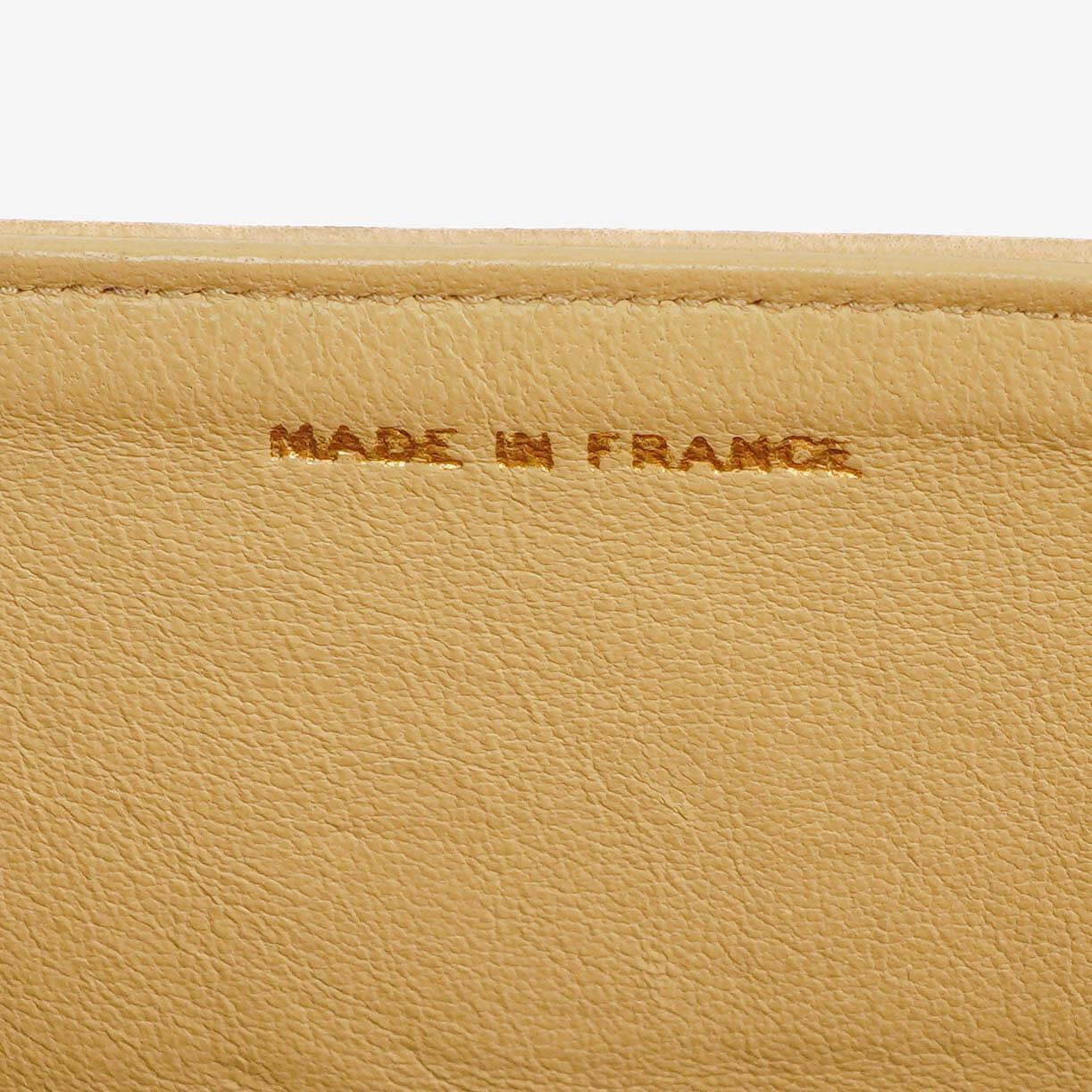 Chanel Timeless Classic Small Double Flap Bag In Beige Quilted Lambskin And 24K Gold-Plated Hardware