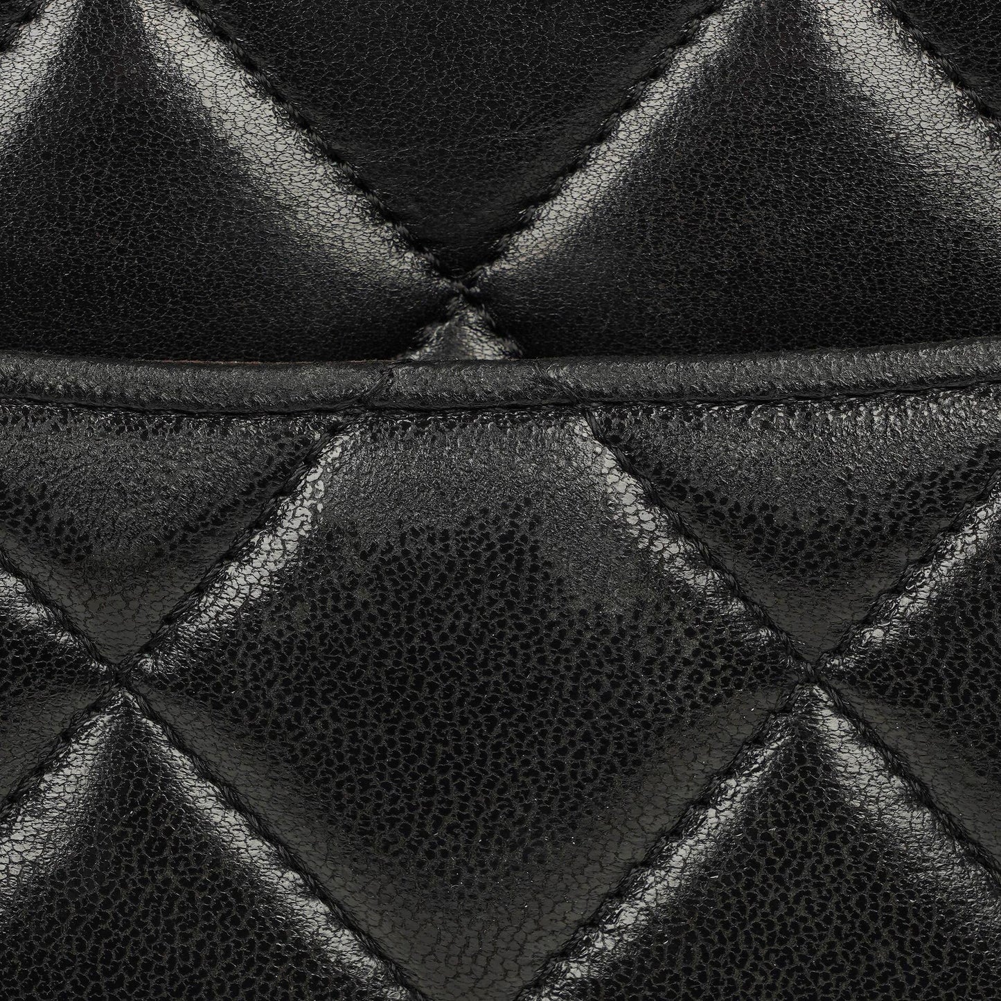 Chanel Trendy CC Large Black Quilted Lambskin Dual Handle Flap Bag