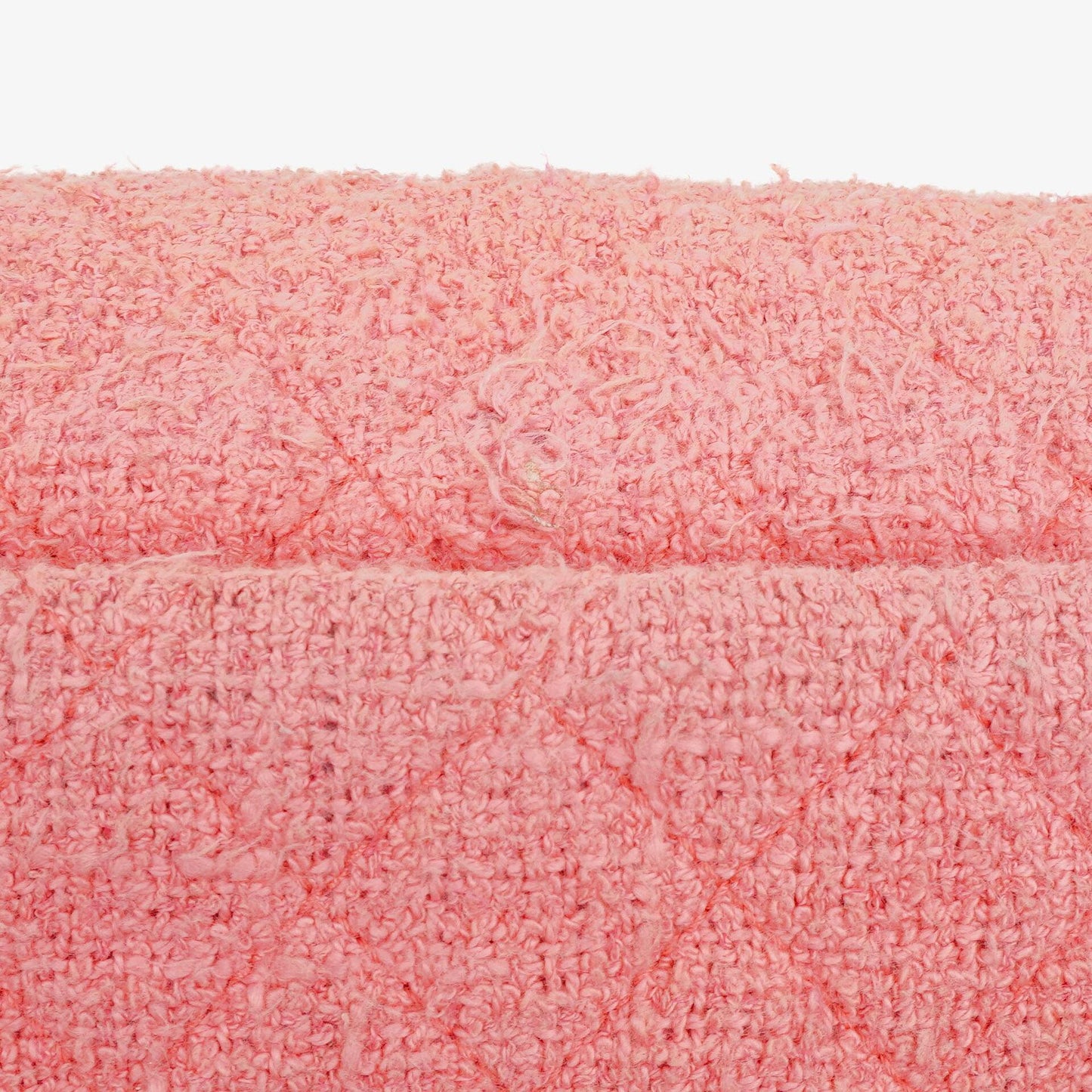 Chanel Tweed Medium Two-Toned Pink Shoulder Flap Bag