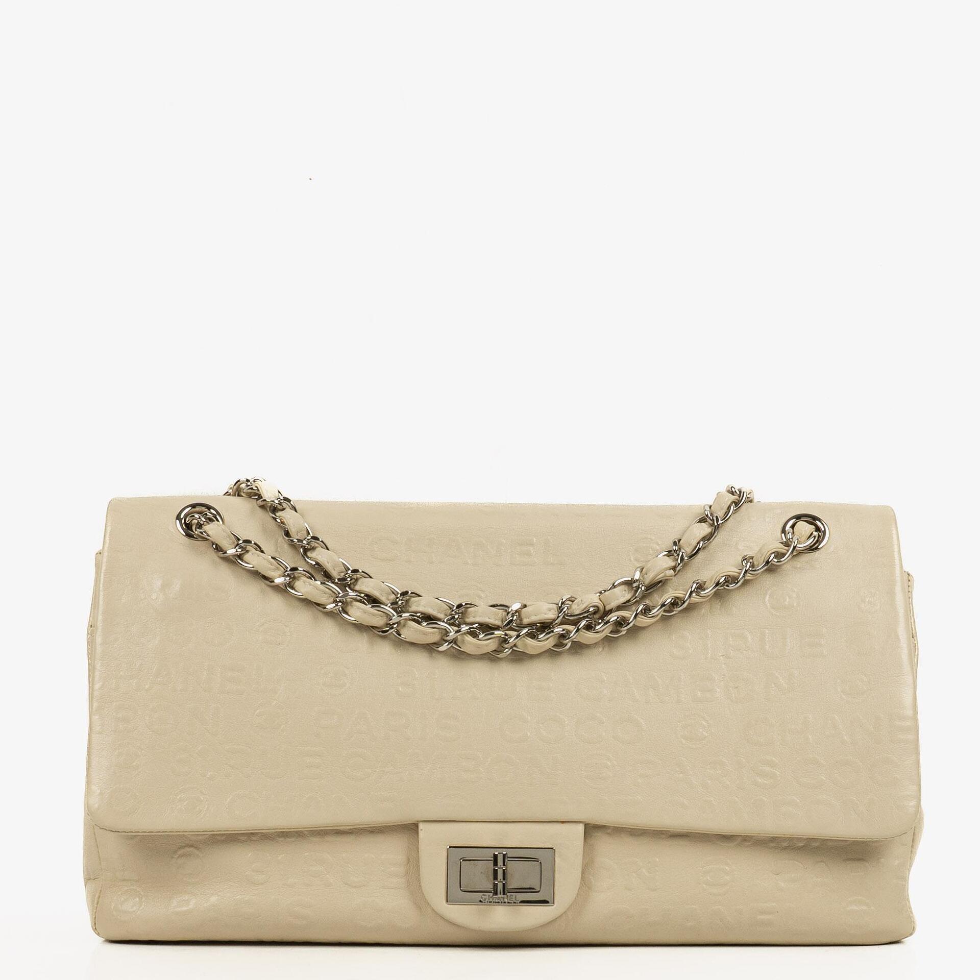 Chanel Unlimited Rue Cambon 2.55 Reissue 228 Neutral Calfskin Flap Bag
