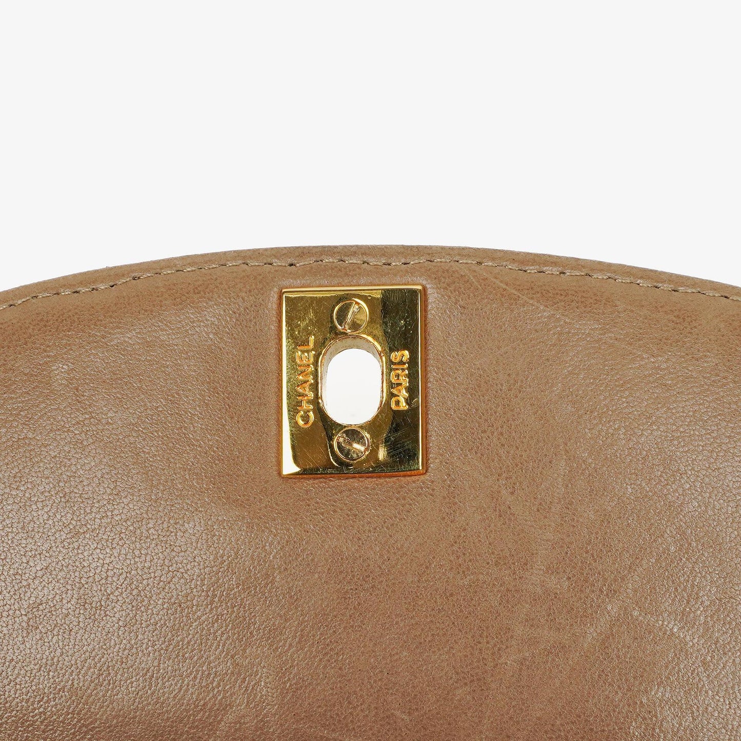 Chanel Vertical Quilted Lambskin Single Flap Diana Bag With 24K Gold-Plated Hardware