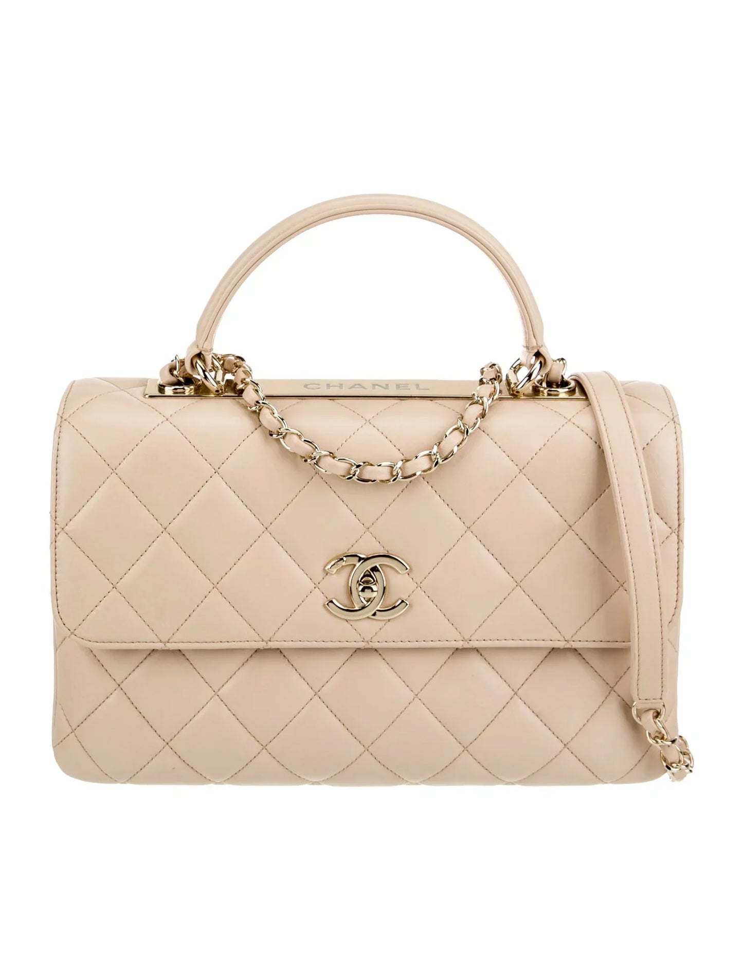 Chanel QUILTED LEATHER CC Flap Bag - Rovelle Bags