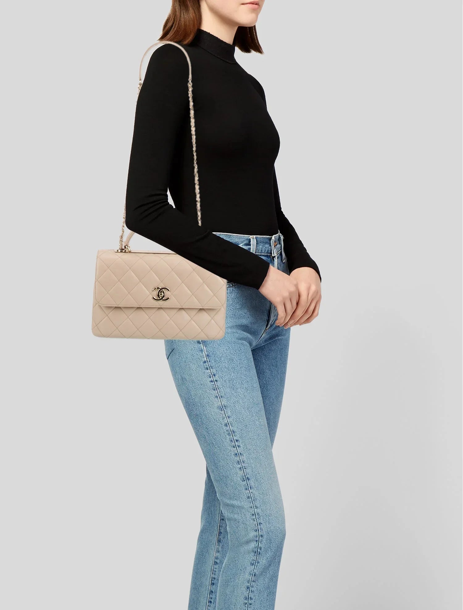 Chanel QUILTED LEATHER CC Flap Bag - Rovelle Bags