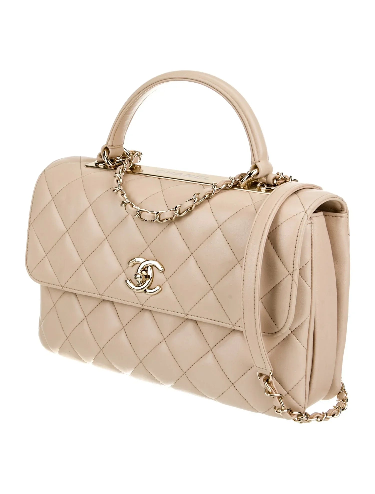 Chanel QUILTED LEATHER CC Flap Bag - Rovelle Bags