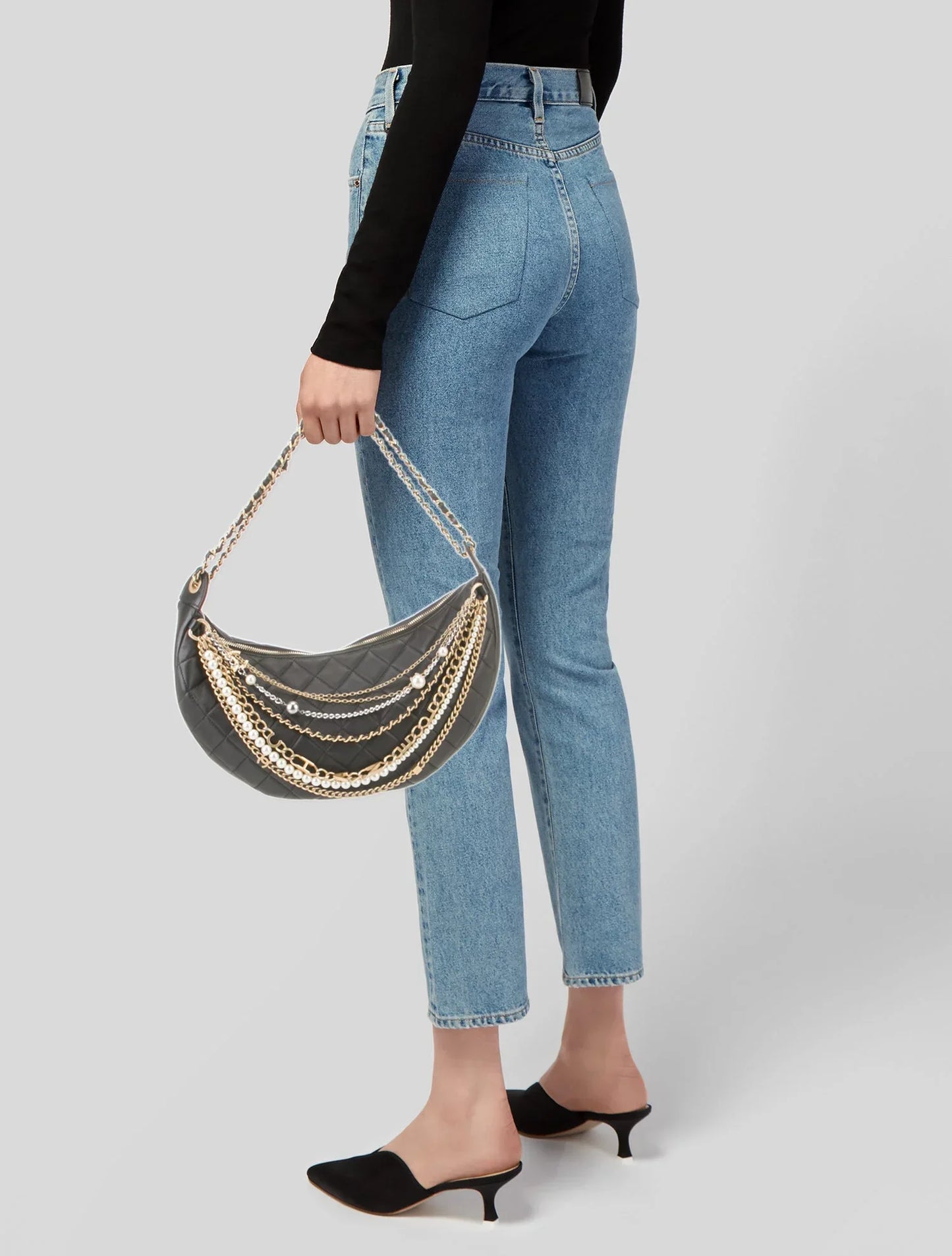 Chanel ALL ABOUT CHAINS Hobo Bag - Rovelle Bags