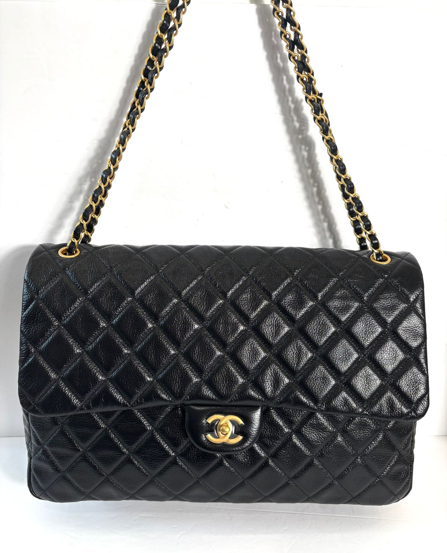 Chanel QUILTED CALFSKIN LEATHER Handbag - Rovelle Bags