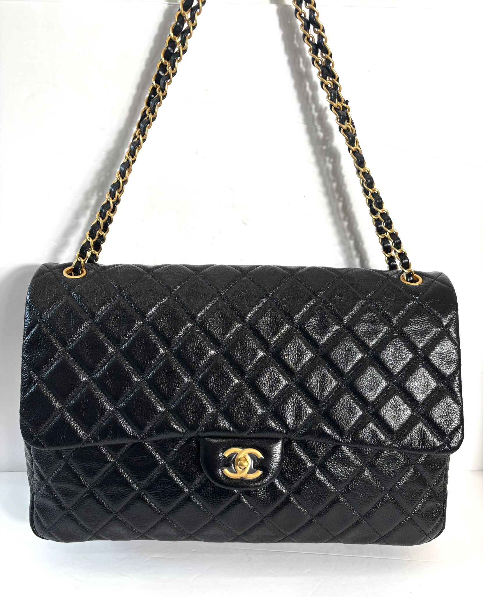Chanel QUILTED CALFSKIN LEATHER Handbag - Rovelle Bags