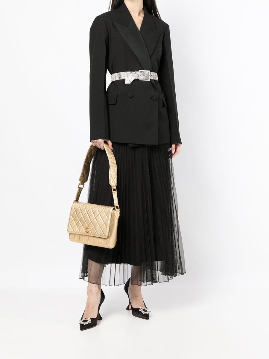 Chanel Gold Chanel Shoulder Shoulder Bag - Rovelle Bags