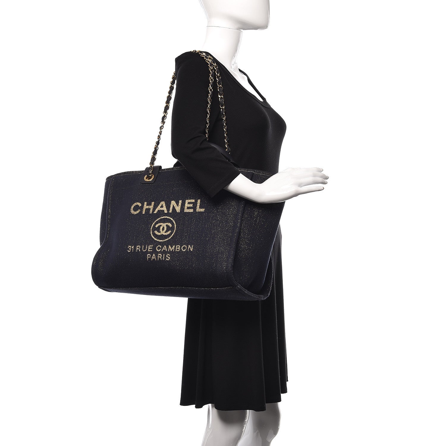 Chanel Deauville Tote Bag - Rovelle Bags