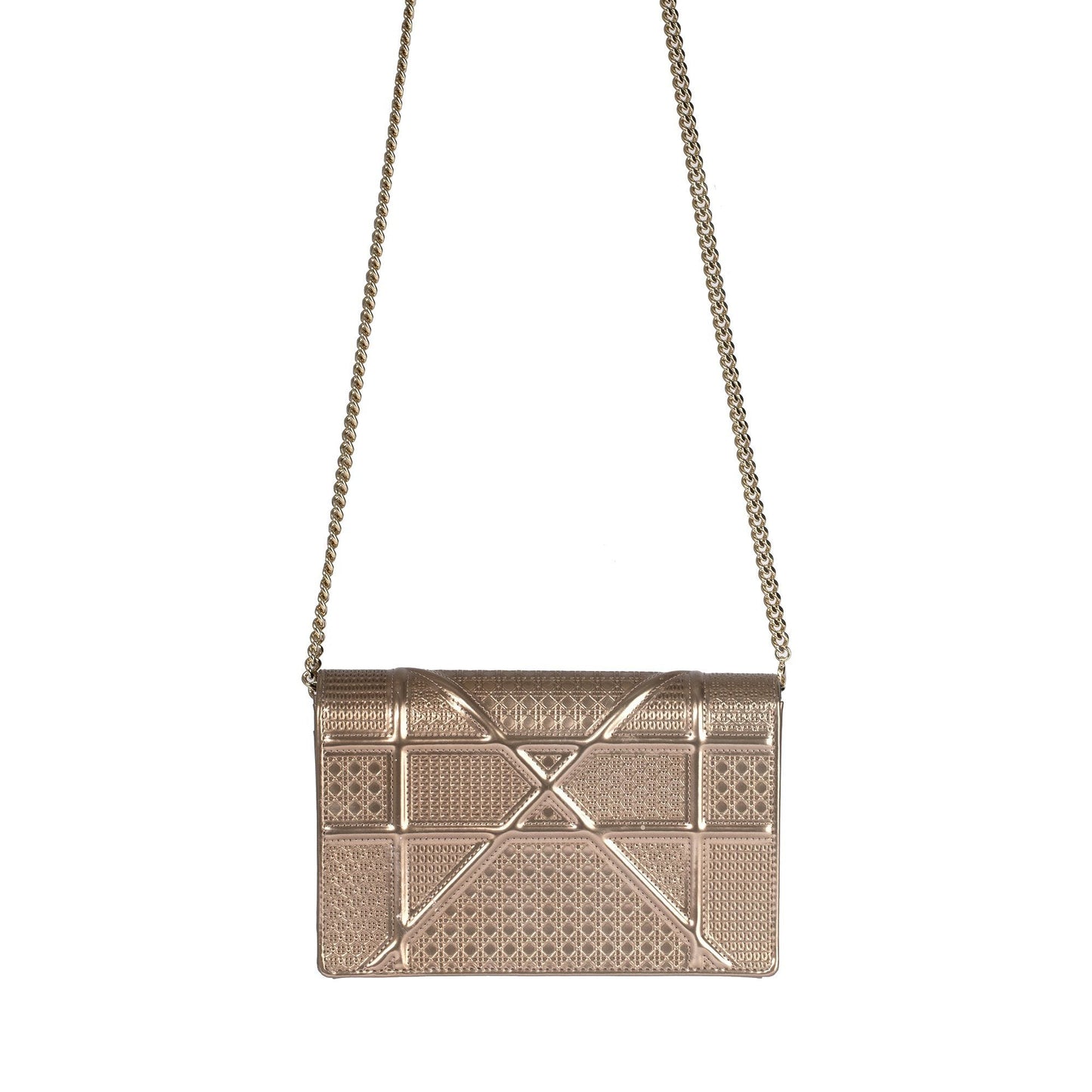 Christian Dior 2018 Diorama Wallet on Chain