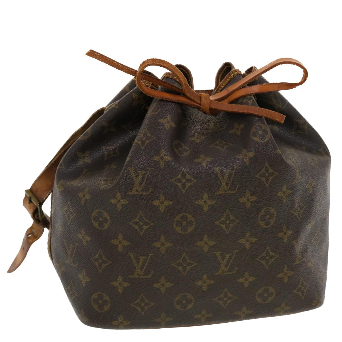 LOUIS VUITTON Monogram Petit Noe Shoulder Bag M42226 LV cl551