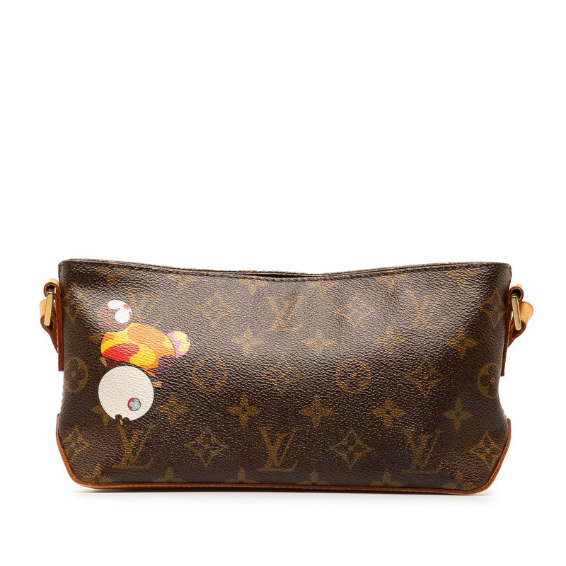 Louis Vuitton Monogram Panda Panda Vill Lounge Collaboration Shoulder Bag M51241 Brown PVC Leather Louis Vuitton Boutique