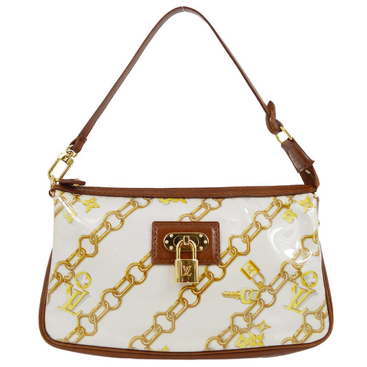 Louis Vuitton Monogram Charm Pochette Accessoires Handbag M95161