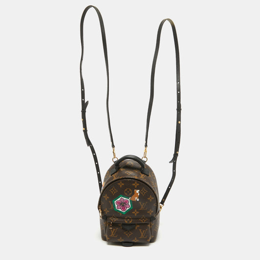 Louis Vuitton Monogram Canvas Mini World Tour Palm Springs Backpack