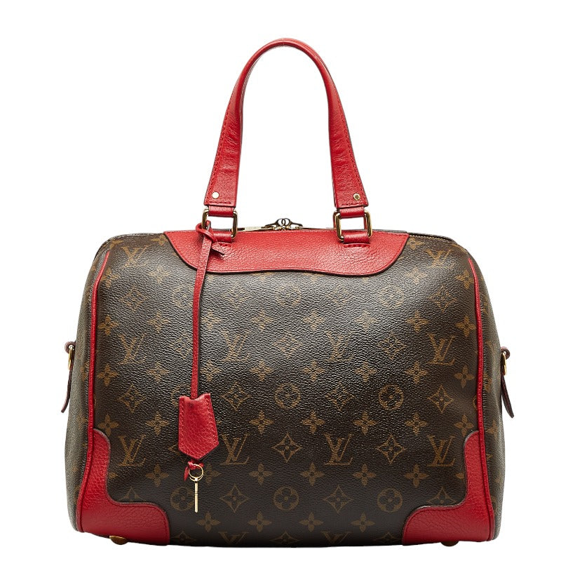 Louis Vuitton Monogram Letty - RPM Handbag M50057 Coccolico Red Brown PVC Leather Louis Vuitton