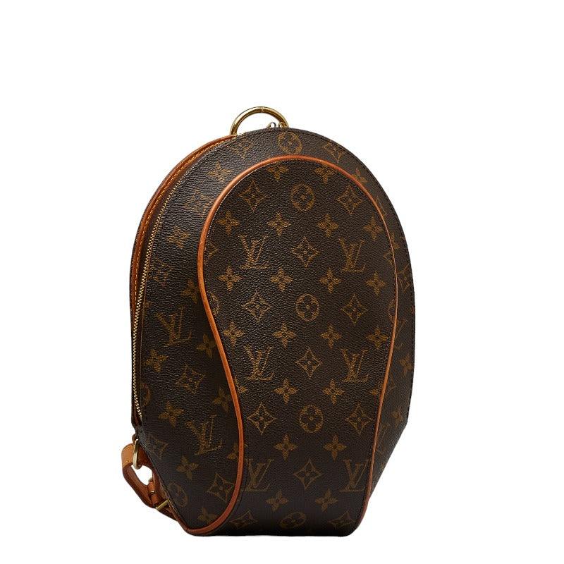 Louis Vuitton Monogram Elipse Bag Ad Rucksack M51125 Brown PVC Leather Louis Vuitton
