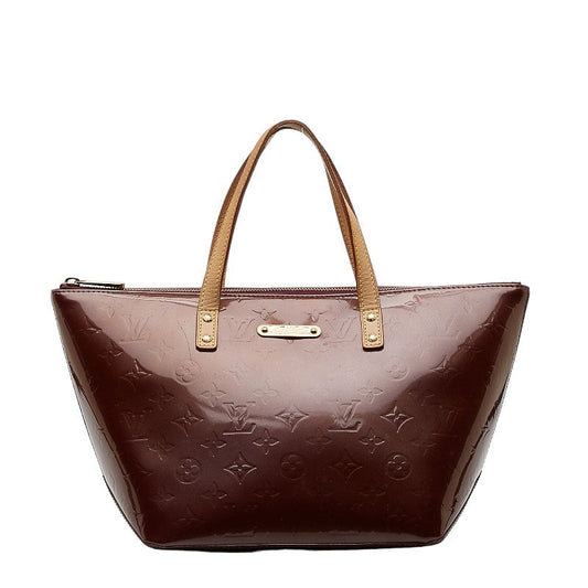 Louis Vuitton Monogram Verney Belvue PM Handbag M93584 Violet Pearl Patent Leather Louis Vuitton