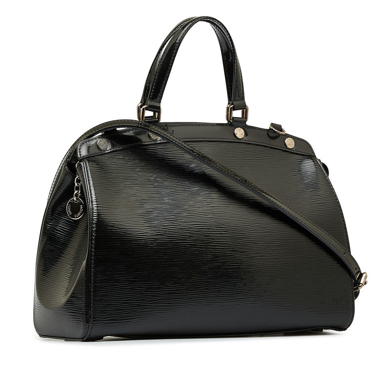 Louis Vuitton Epic Electric Blair MM Handbag Shoulder Bag 2WAY M40328 Noir Black Patent Leather Louis Vuitton