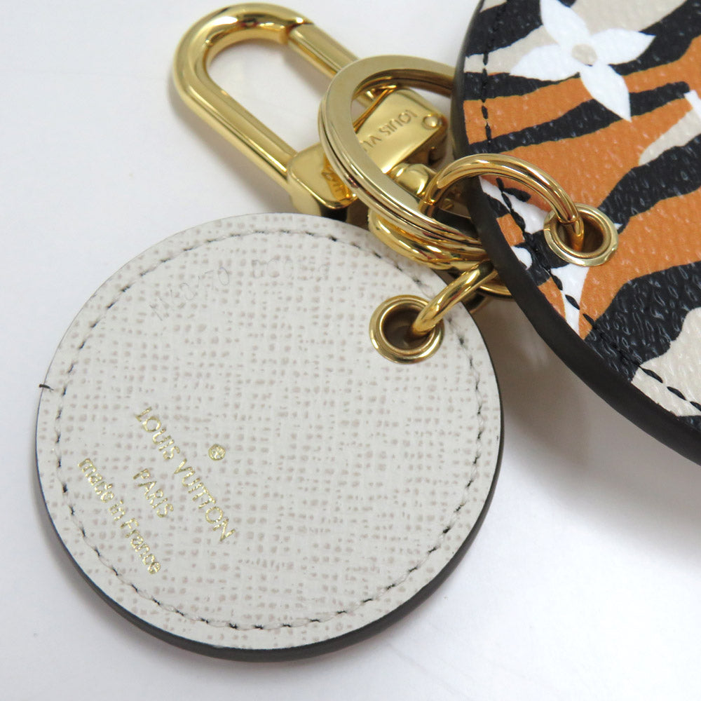 Louis Vuitton M68470 Giant Monogram Jungle Ivory Brown Black Zebra Cloth Bagg Chamber Key Her Keyling Small Mens
