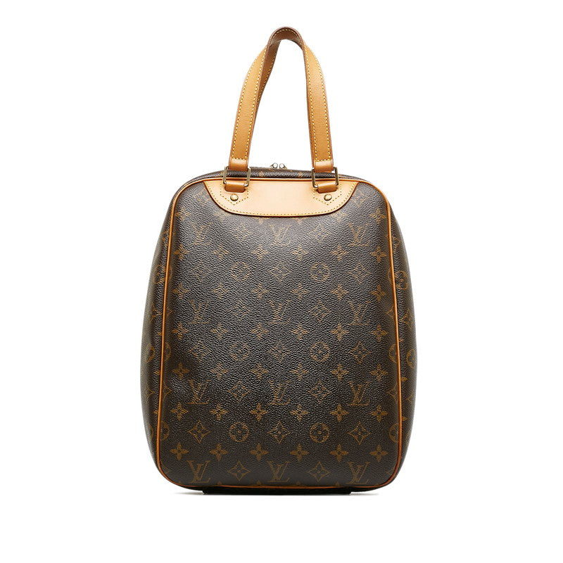 Louis Vuitton Monogram Exercise Handbag M41450 Brown PVC Leather Louis Vuitton