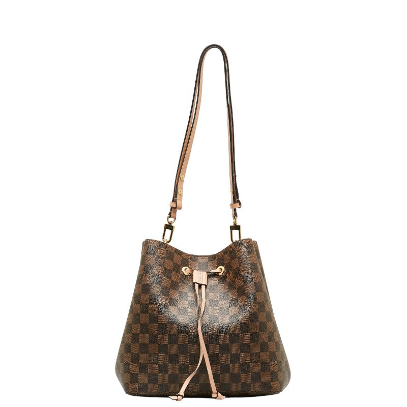Louis Vuitton Louis Vuitton Damière N40198 Shoulder Bag Brown Pink