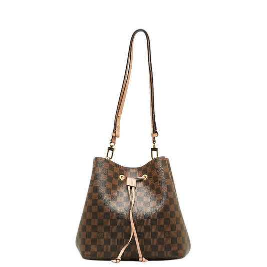 Louis Vuitton Louis Vuitton Damière N40198 Shoulder Bag Brown Pink