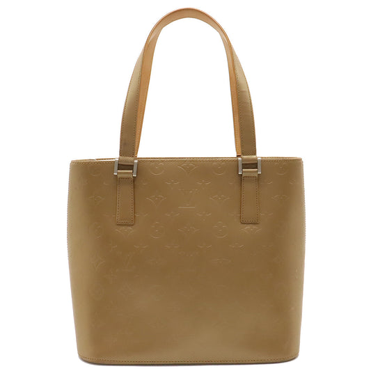 Louis Vuitton Louis Vuitton Monogram Mat Stockton Bag Sheldart Ambre M55117