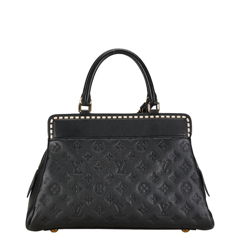 Louis Vuitton Monogram Amplant Voy Handbag 2WAY M41491 Noir Black Leather Louis Vuitton