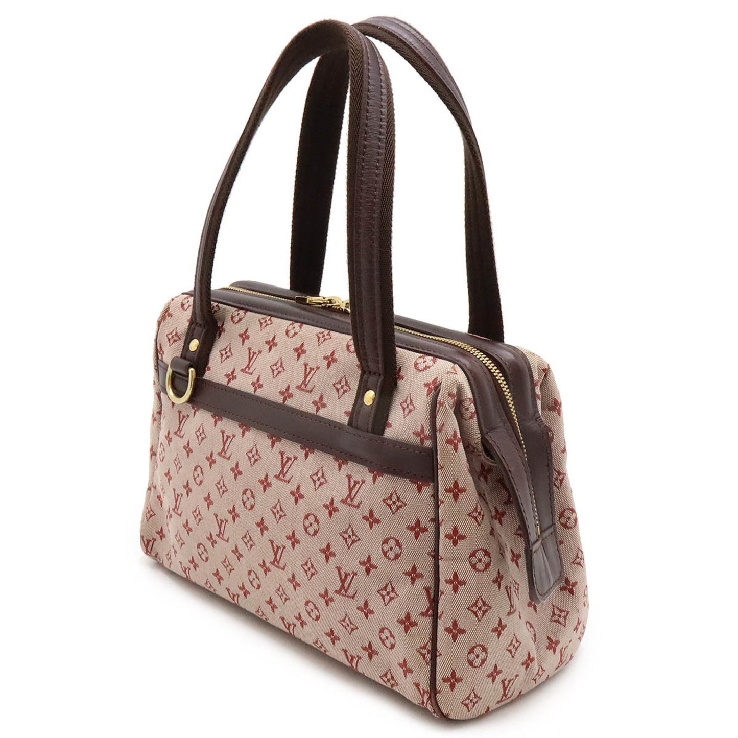 Louis Vuitton Canvas Leather Handbag