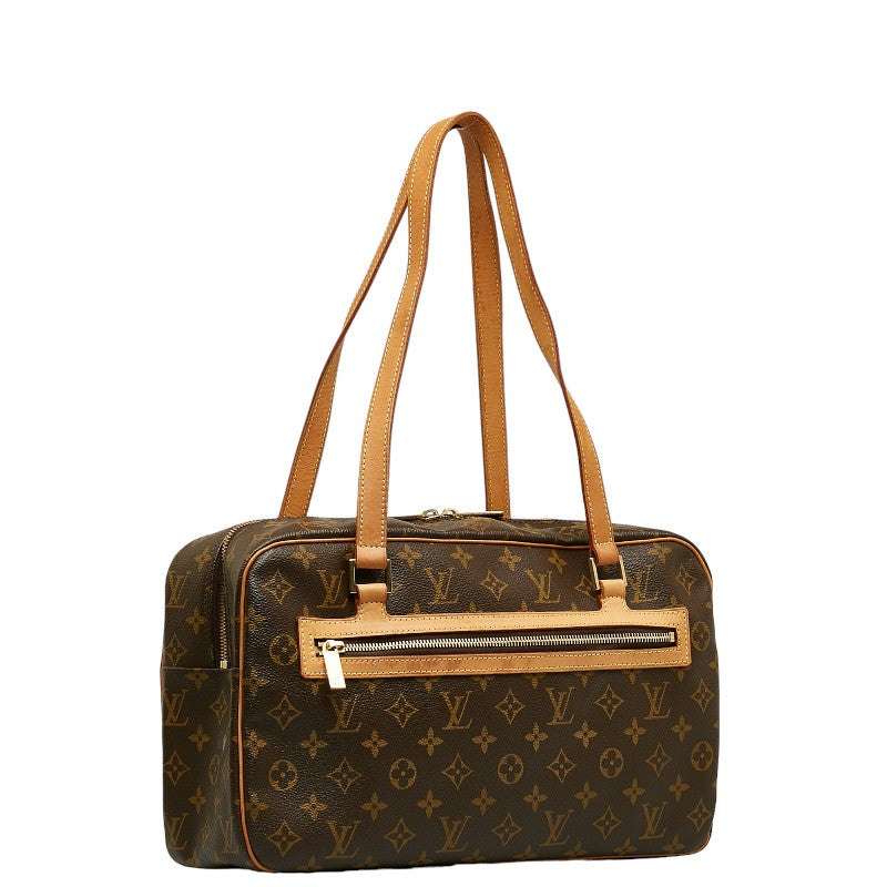 Louis Vuitton Monogram City GM Handbag M51181 Brown PVC Leather Louis Vuitton