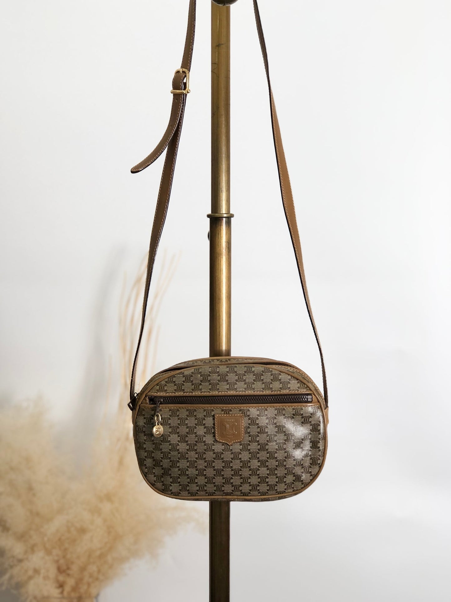 CELINE Shoulder bag Beige