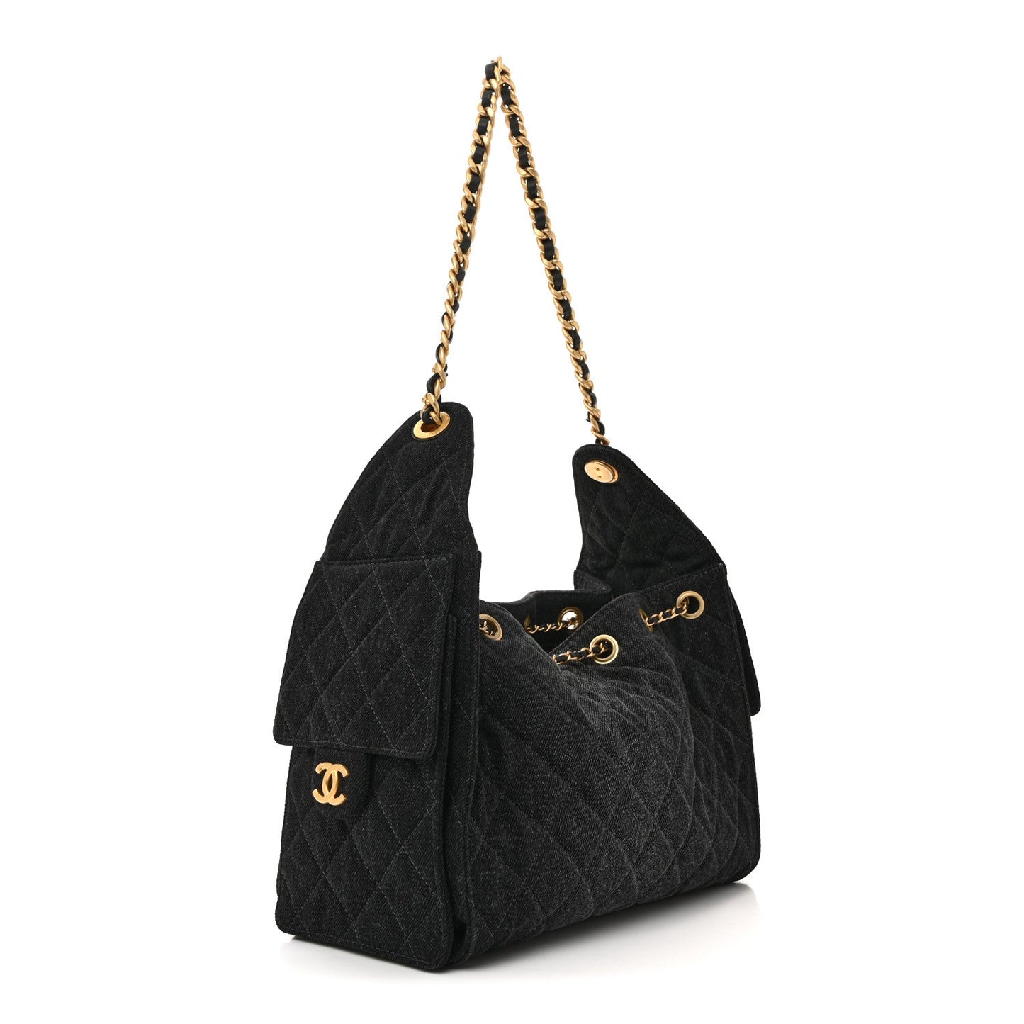Chanel Washed Quilted Small Chanel 25 Handbag - Rovelle Bags