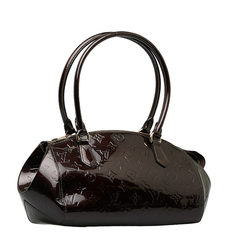 Louis Vuitton Monogram Verney M91493 Handbag Patent Leather Amateur Paraply Paraply