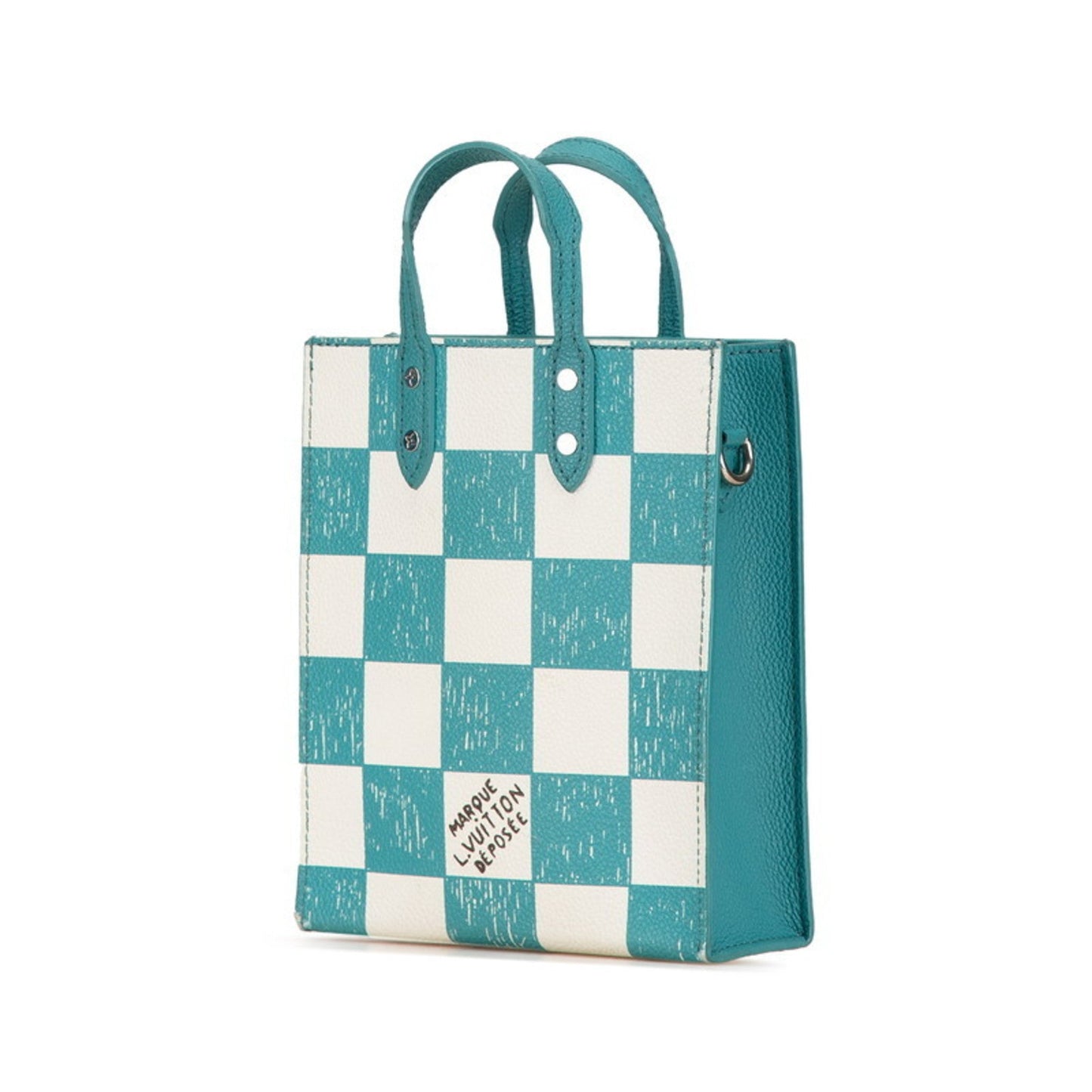 Louis Vuitton Damier Leather Handbag Shoulder Bag