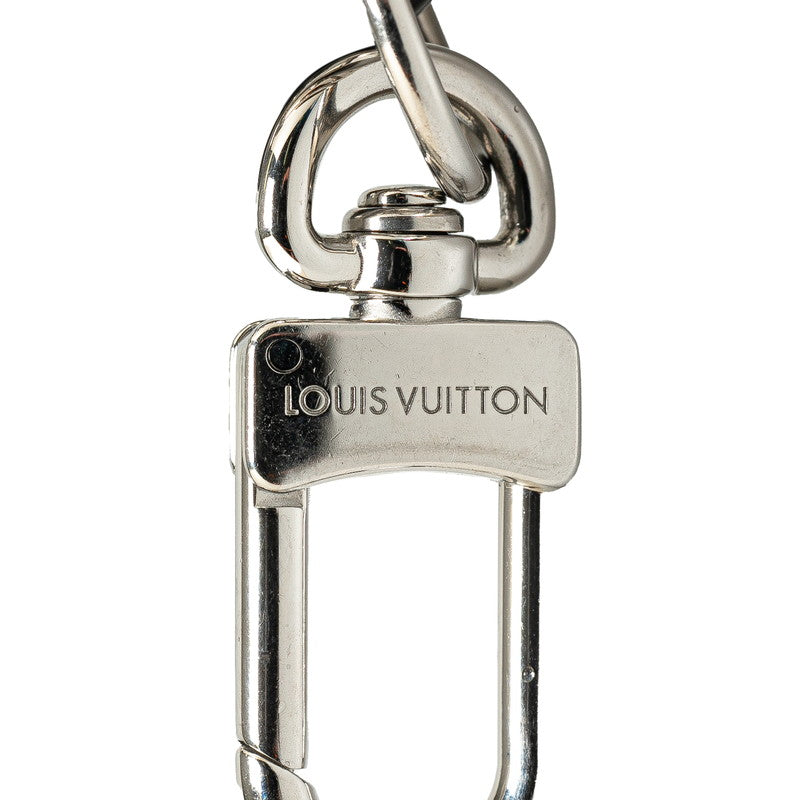 Louis Vuitton LV Circle Key Her M00741 Silver Black Metal Leather Louis Vuitton