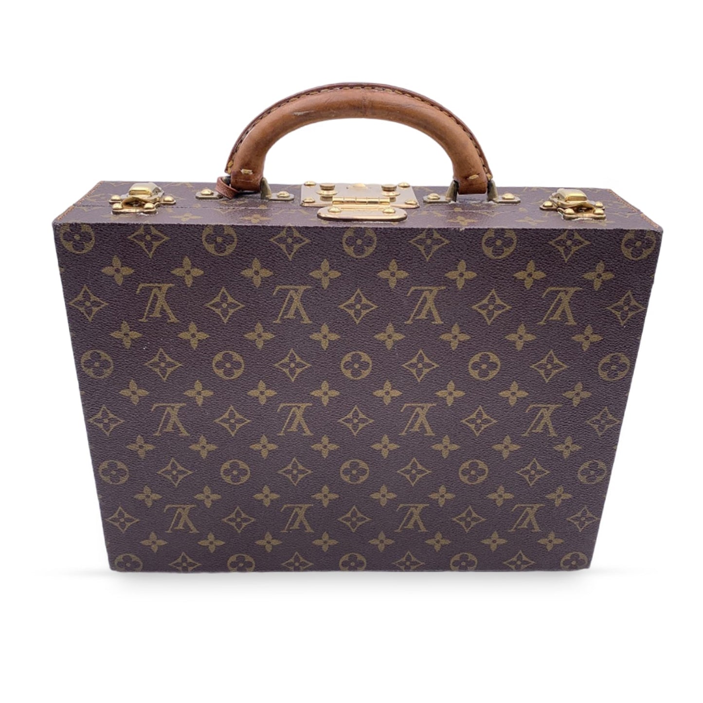 LOUIS VUITTON Monogram Canvas Boite Bijoux Jewelry Case Travel Bag