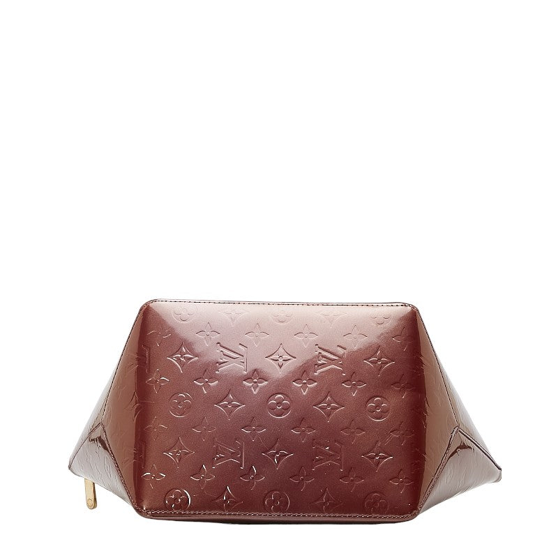 Louis Vuitton Monogram Verney Belvue PM Handbag M93584 Violet Pearl Patent Leather Louis Vuitton