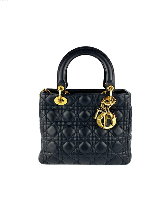 Dior Lady Dior Handbag - Rovelle Bags
