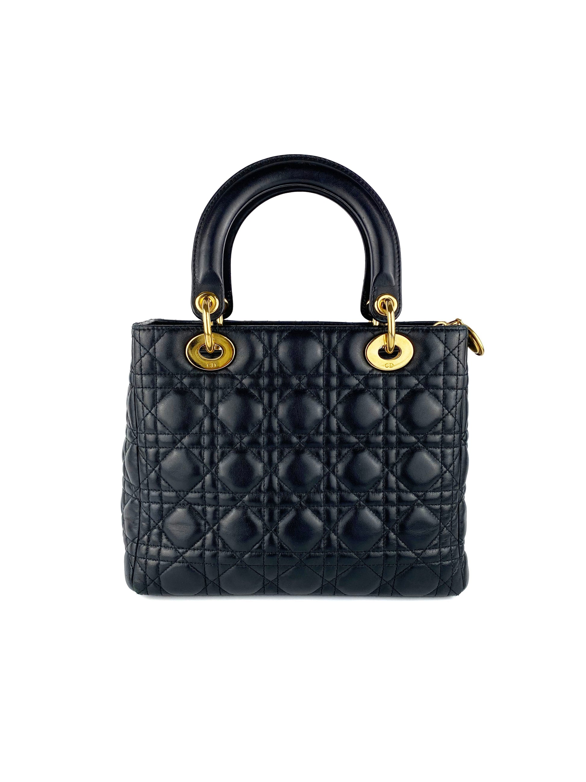 Dior Lady Dior Handbag - Rovelle Bags