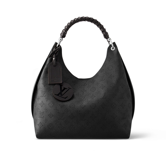 Louis Vuitton Carmel Mahina Leather Black Bag