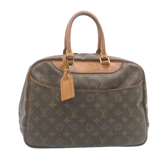 LOUIS VUITTON Monogram Deauville Hand Bag M47270 LV Auth ds371