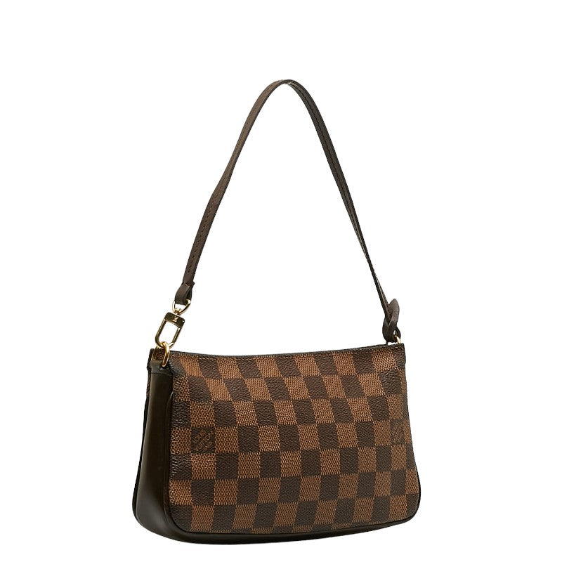 Louis Vuitton Damière Navona Accessories Mini Handbag N51983 Brown PVC Leather Louis Vuitton