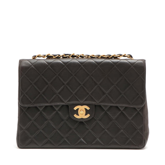 Chanel DECAMATRASE Lambskinkin Single Flap Double Flap Bag - Rovelle Bags