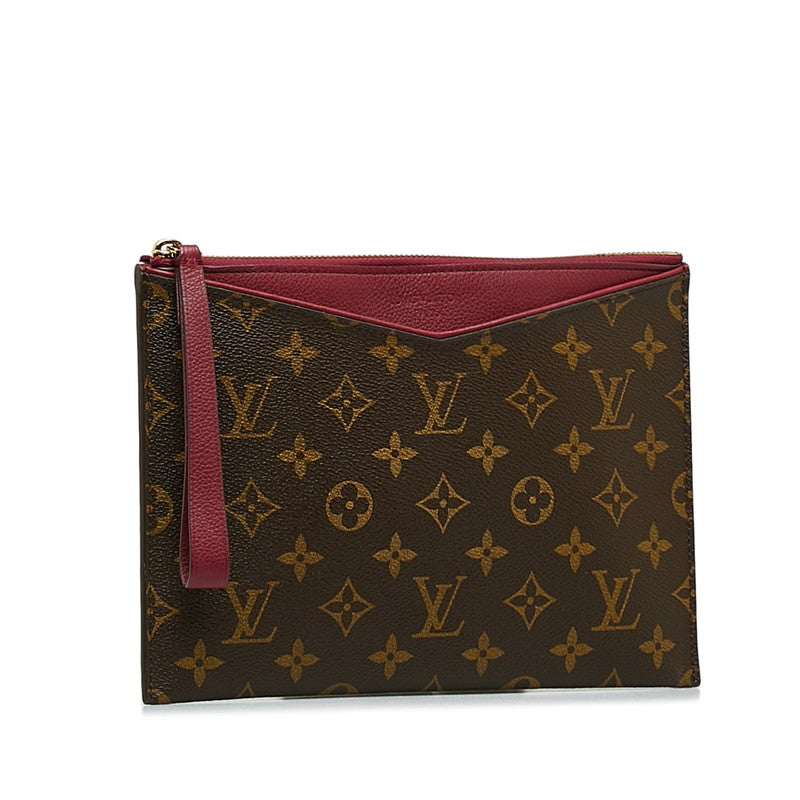 Louis Vuitton M60677 Rose Pearl PVC Leather Louis Vuitton M60677 Rose Pearl Leather Lady Louis Vuitton