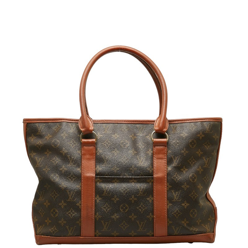 Louis Vuitton Monograms acksweekend PM Shoulder Bag M42425 Brown PVC Leather Louis Vuitton