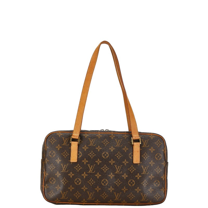 Louis Vuitton Monogram City GM Shoulder Bag M51181 Brown PVC Leather Louis Vuitton