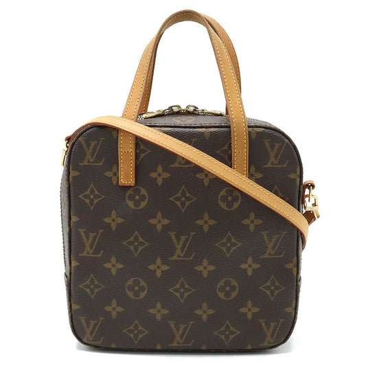 Louis Vuitton Monogram Spontaneous Handbag 2WAY M47500 with Shoulder Strap