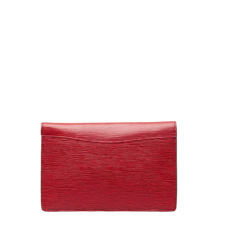 Louis Vuitton Epi Montaigne 27 Backpack Second Bag M52657 Castilian Red Leather Louis Vuitton