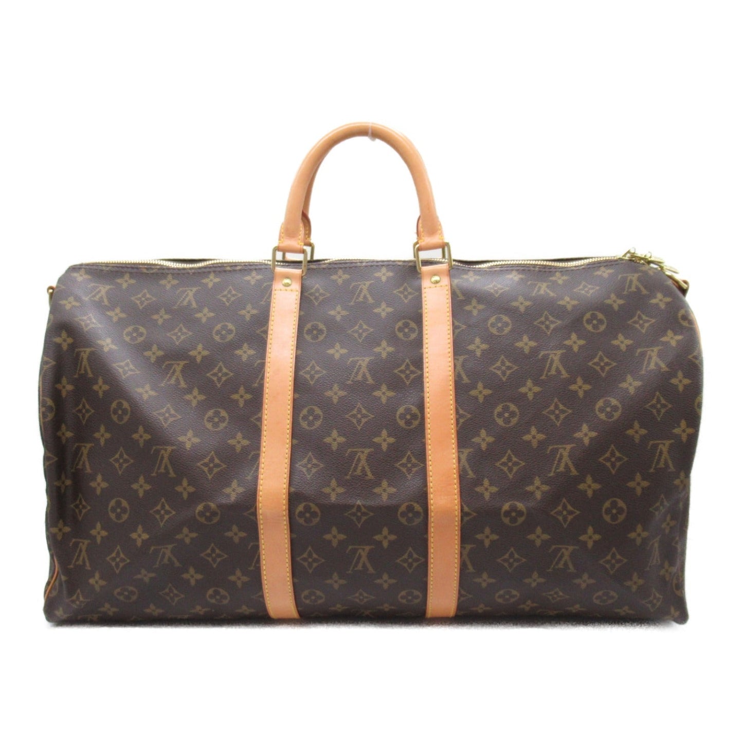 Louis Vuitton Keepall Bandouliere 55 Boston Bag Boston Bag PVC Coated Canvas Monogram Brown M41414